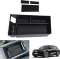 Compatibile con Ford Mustang Mach-E 2021-2024 2025 Contenitore per Console Centrale, Mach E 2025 Organizer per Braccioli, Bracciolo Centrale, Vano Portaoggetti (nero)